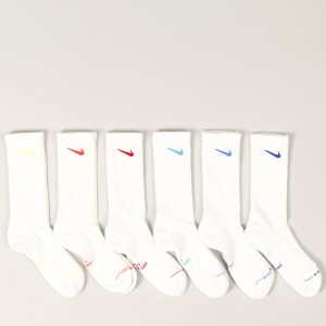 Nike Everyday Elevated 6Pack Socks White Multi